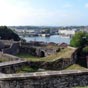 La place du Réduit, depuis la citadelle.